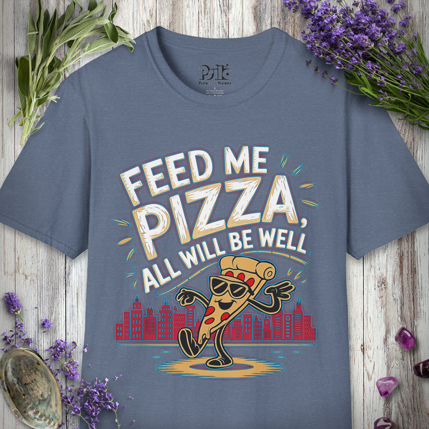 Feed Me Pizza T-SHIRT