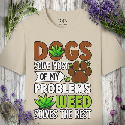 Weed Solves Problems T-SHIRT