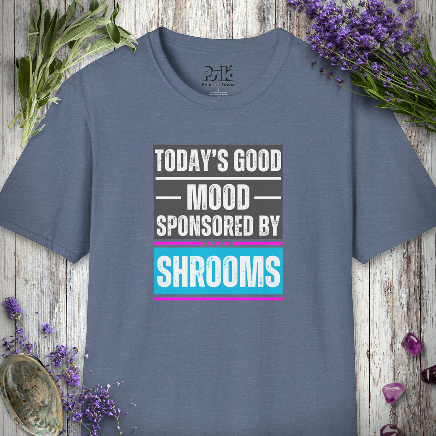 Sponsored By Shrooms T-SHIRT *