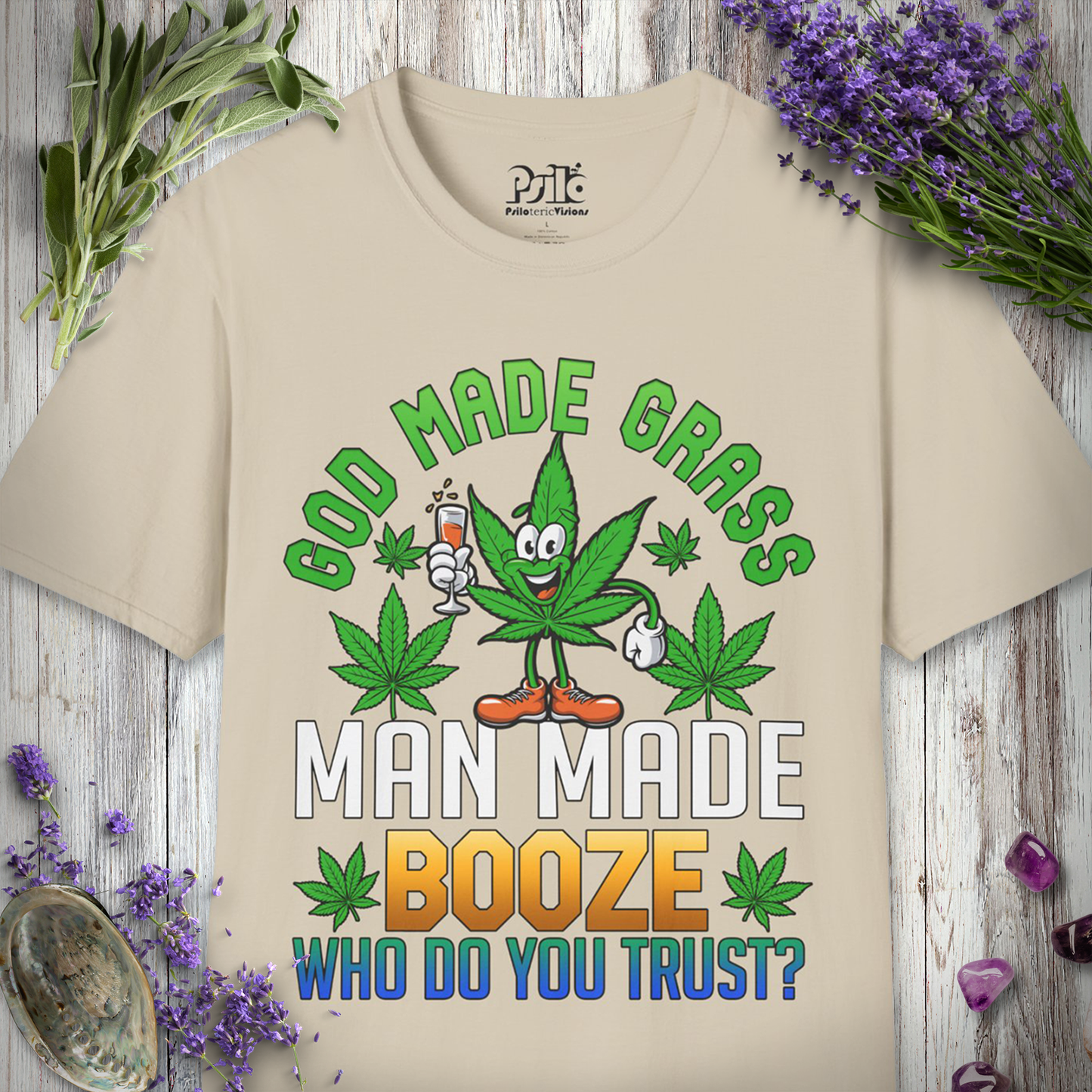 God Made Grass T-SHIRT