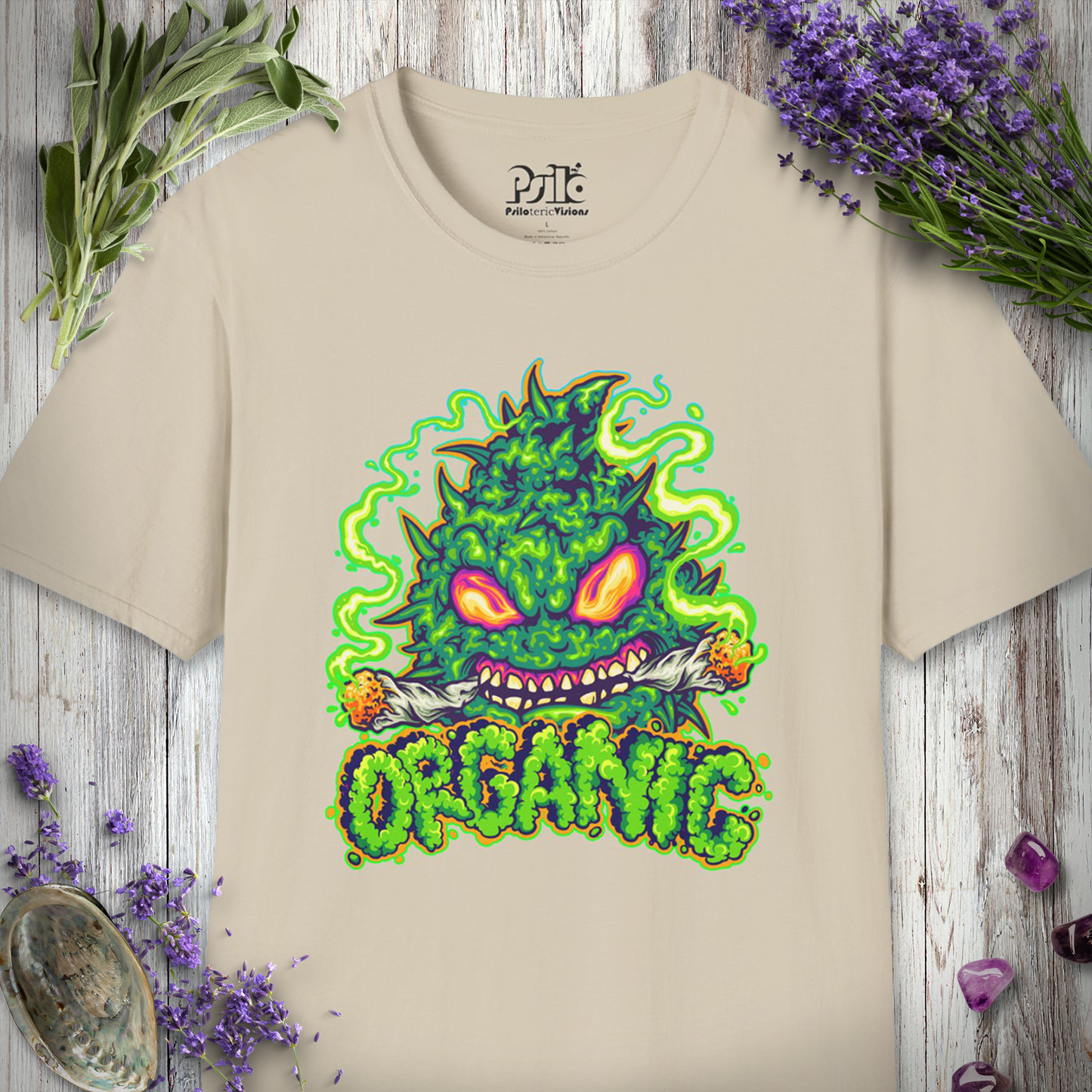 Organic Monster Weed T-SHIRT