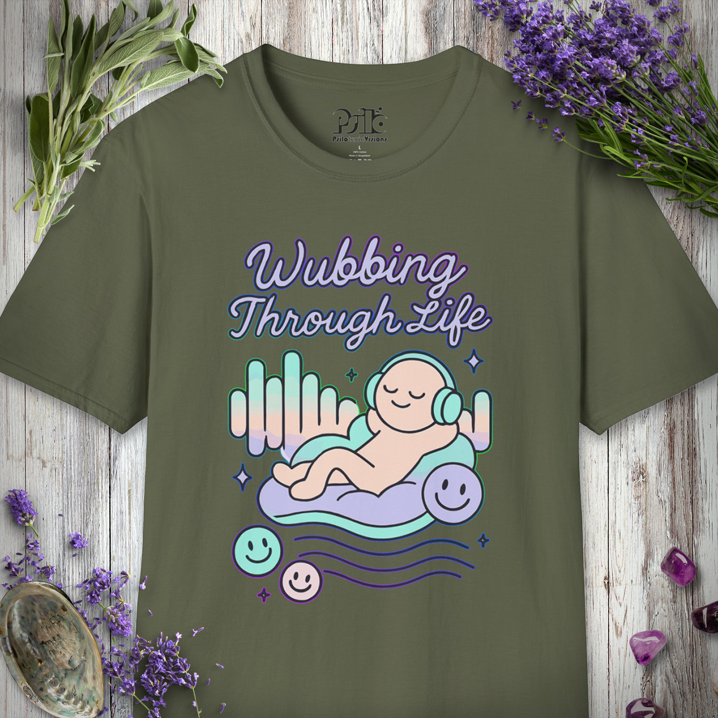 "Wubbing Through Life Cloud" T-SHIRT