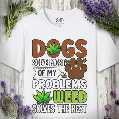 Weed Solves Problems T-SHIRT