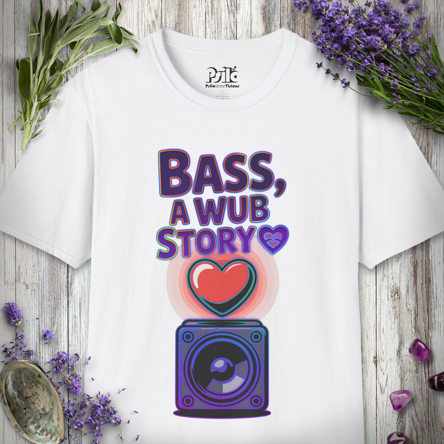 "A Wub Story (Sub Heart) V2" T-SHIRT