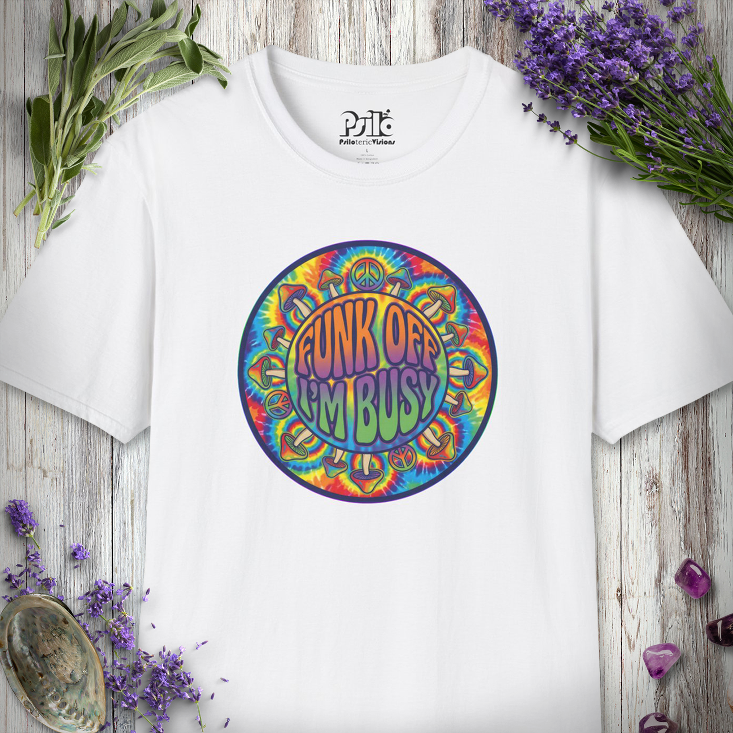 "Funk Off Tie-Dye" T-SHIRT