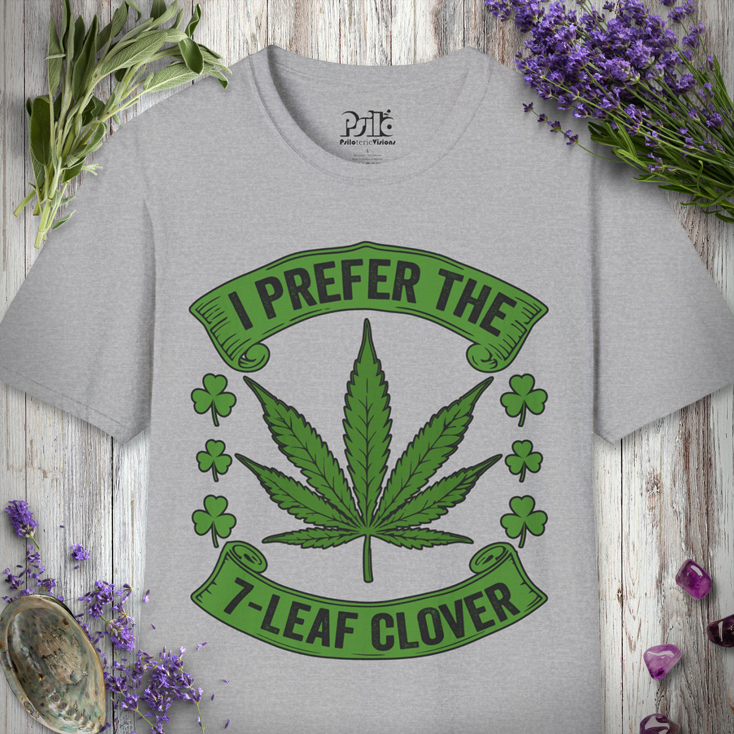 7 Leaf Clover T-SHIRT