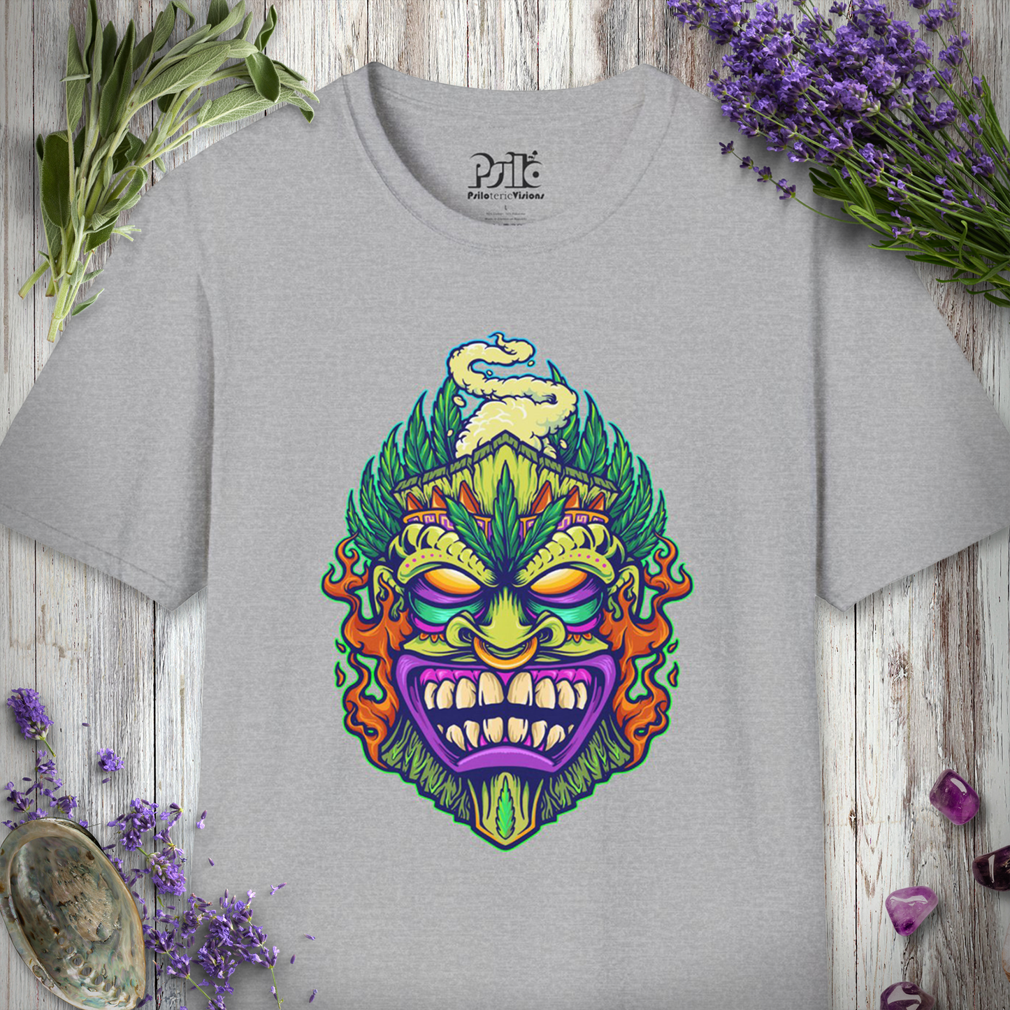 Marijuana Tiki T-SHIRT