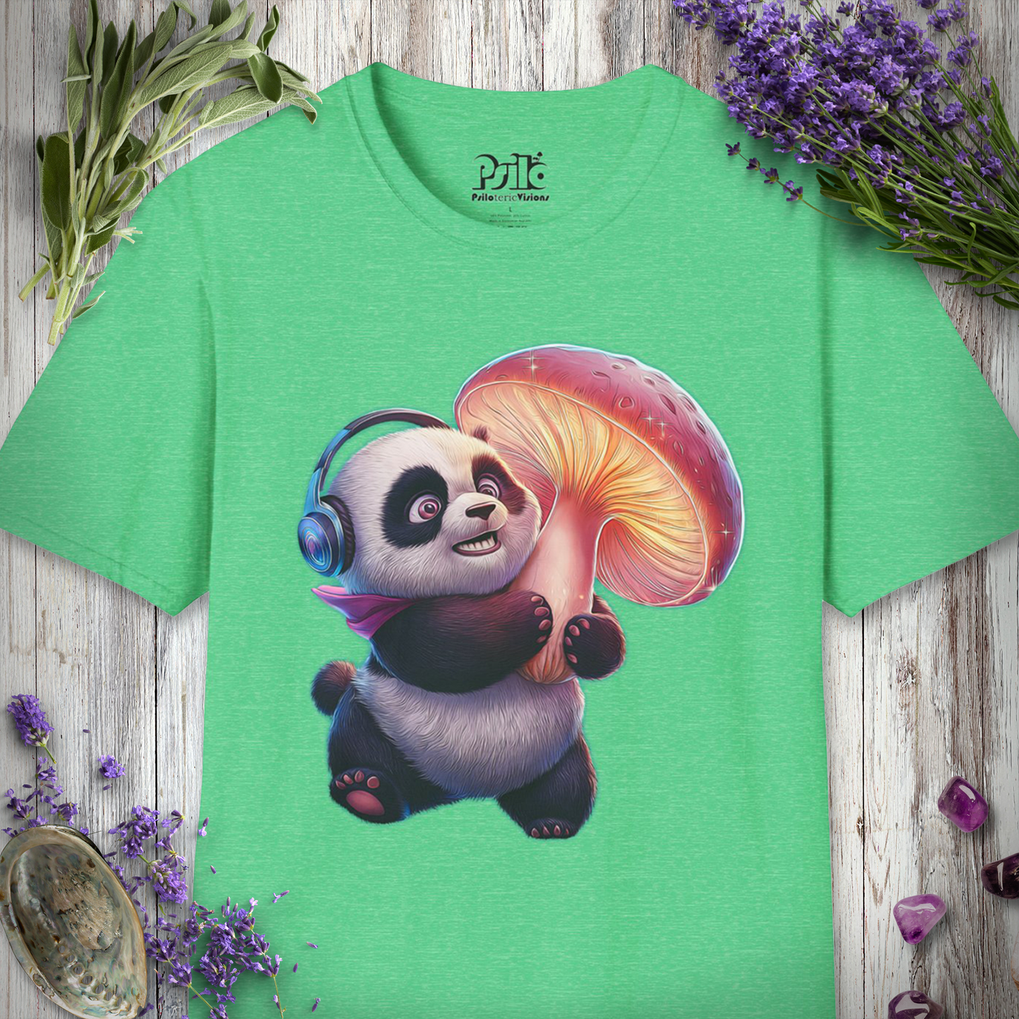 Panda Mushroom T-SHIRT