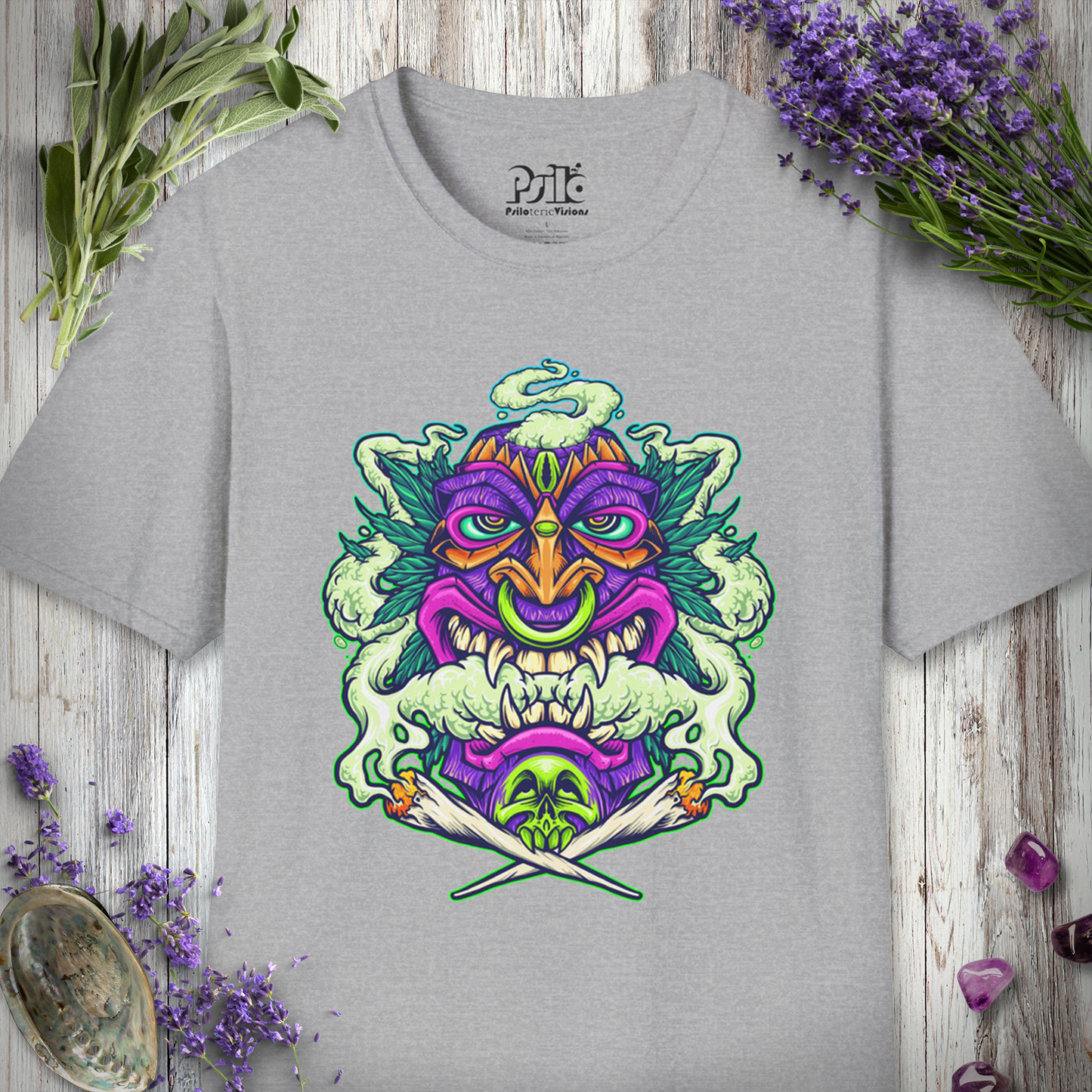 Blitzed Tiki God T-SHIRT