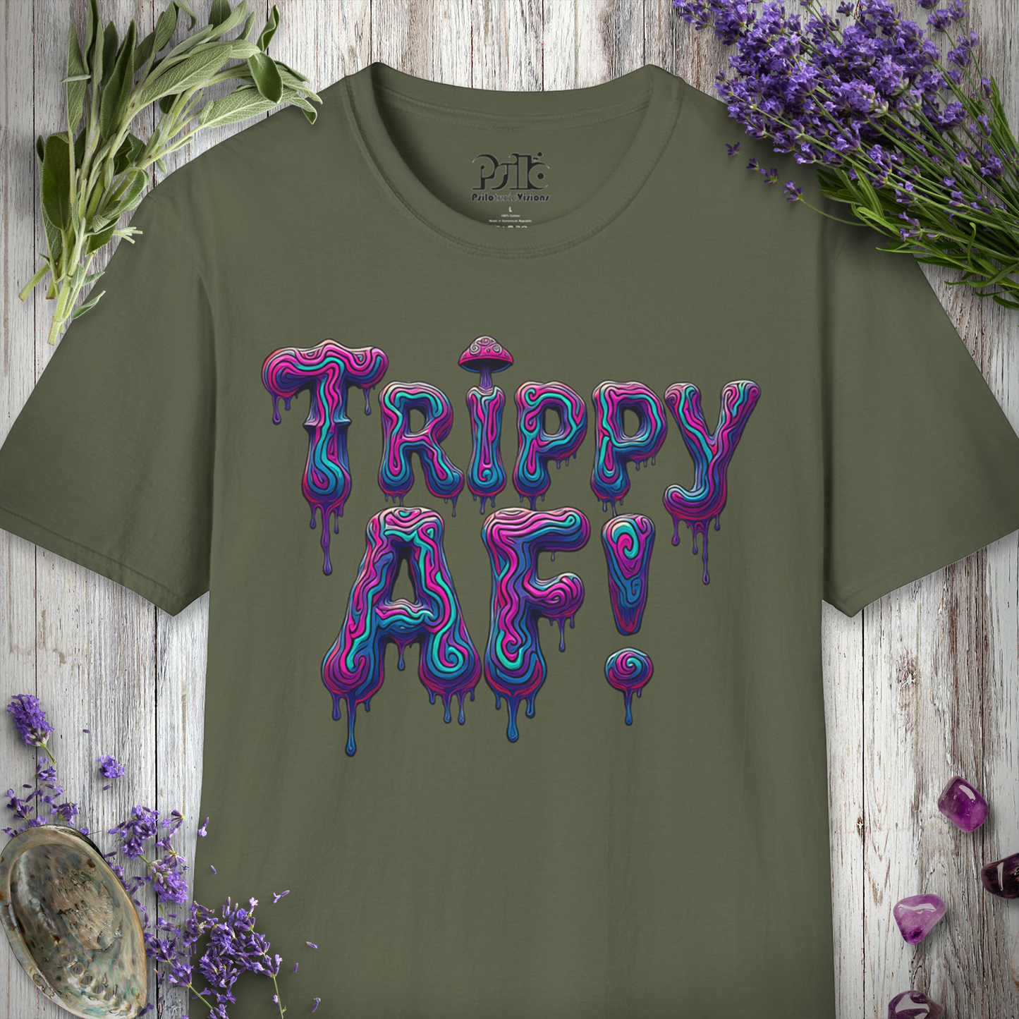 Trippy As F@*# T-SHIRT