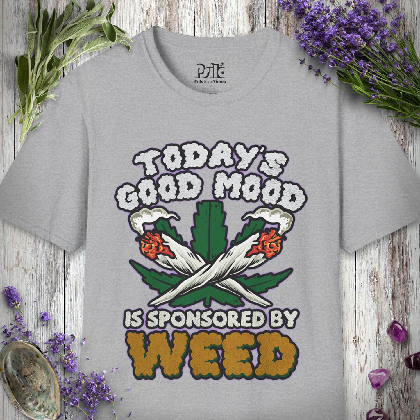 Sponsored By Weed T-SHIRT