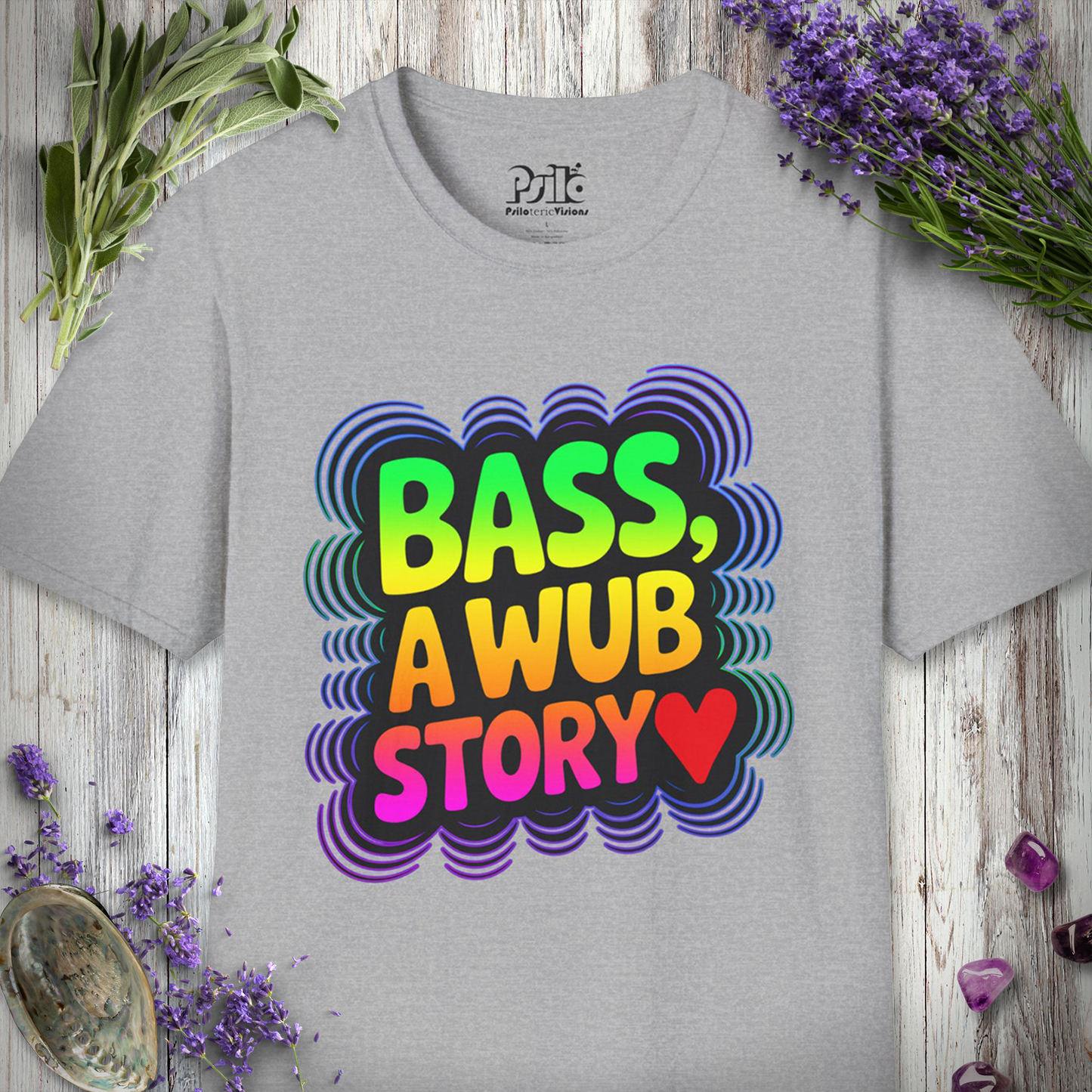 "A Wub Story (Typography)" T-SHIRT