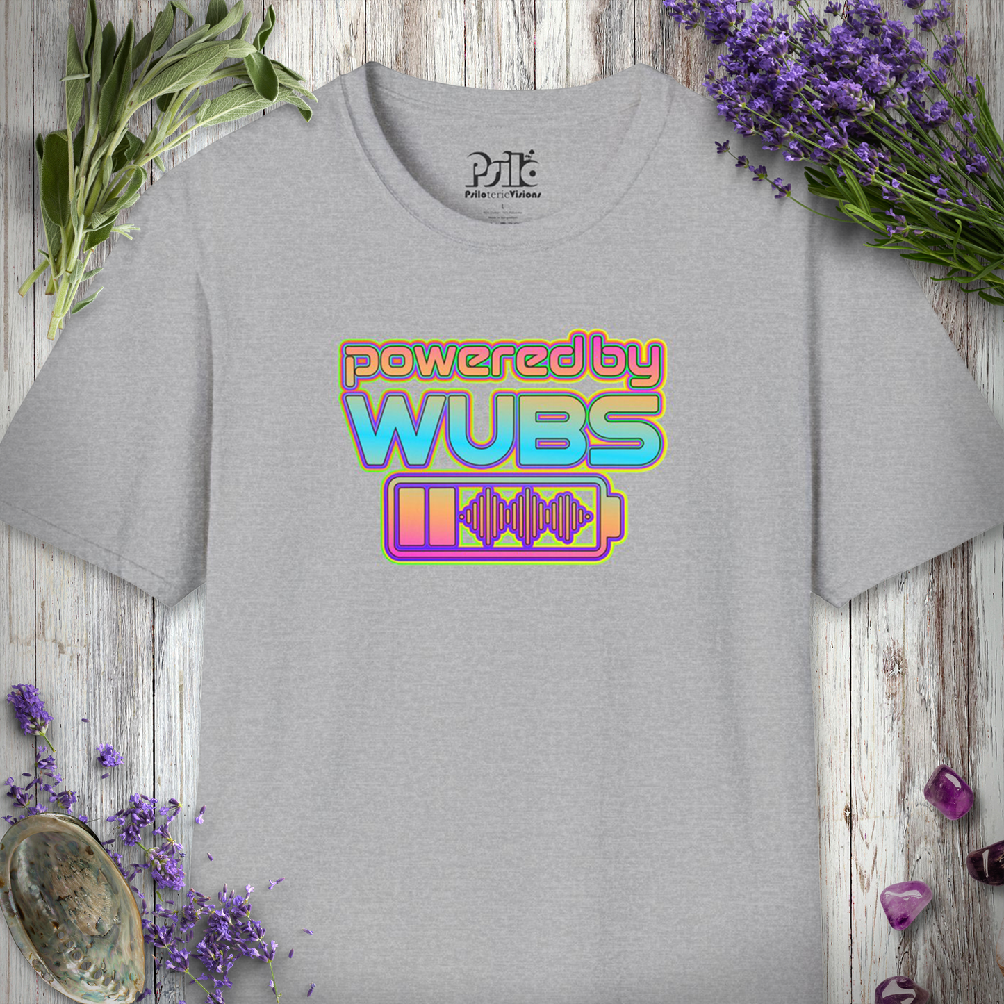 "Powered By Wubs" T-SHIRT