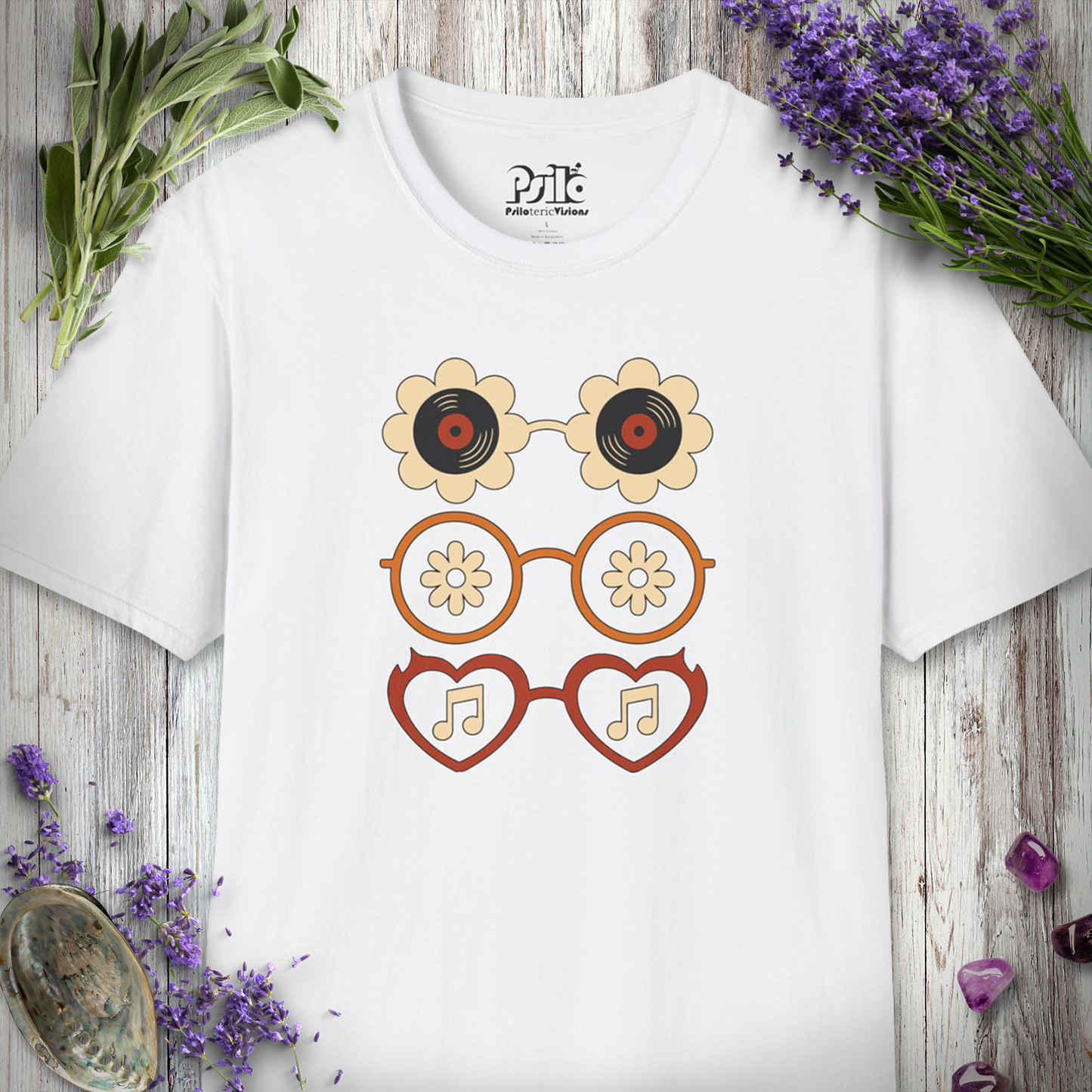 "Festival Glasses" T-SHIRT