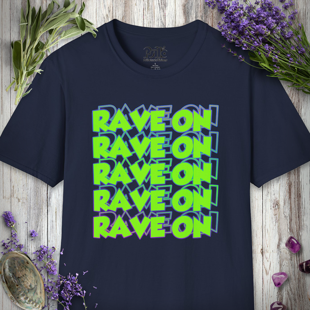 "Rave On Green V2" T-SHIRT