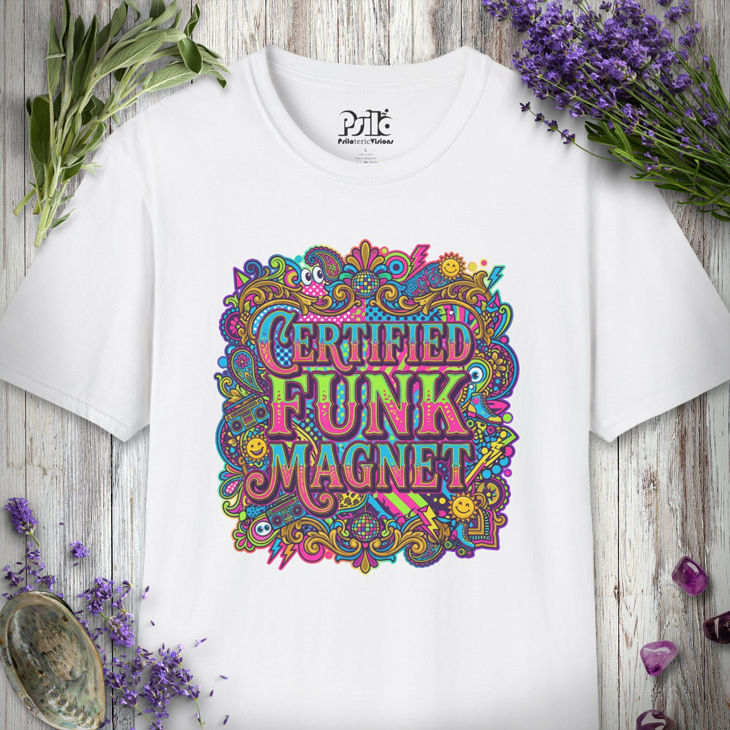 "Certified Funk Magnet" T-SHIRT