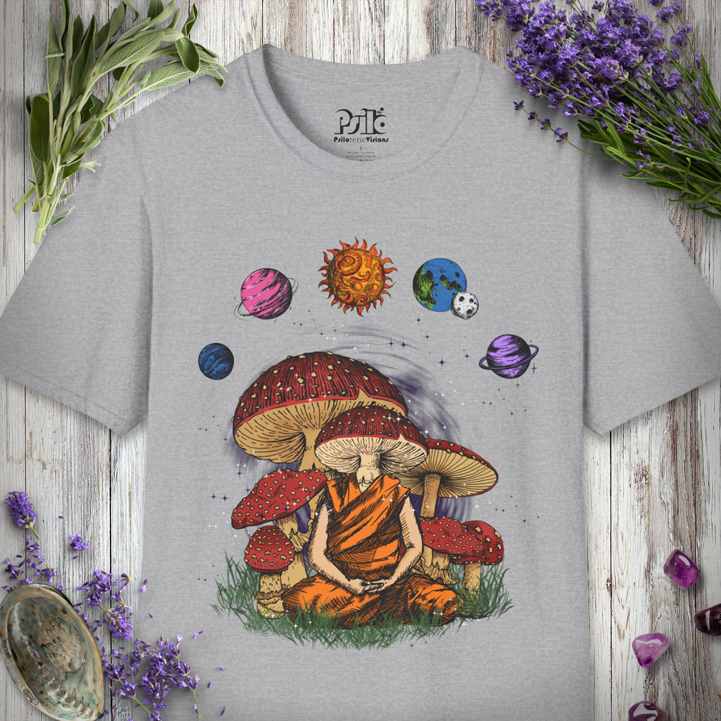 Buddhist Mushroom Head T-SHIRT