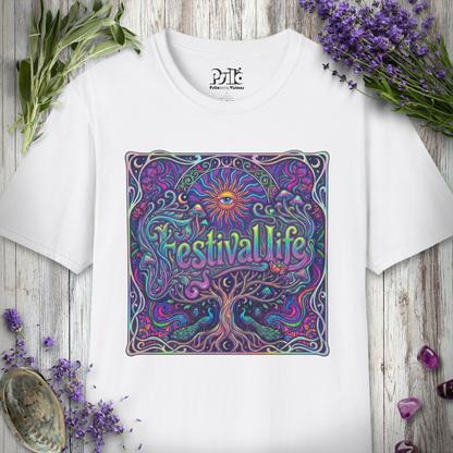 "Festival Life Art Nouveau" T-SHIRT