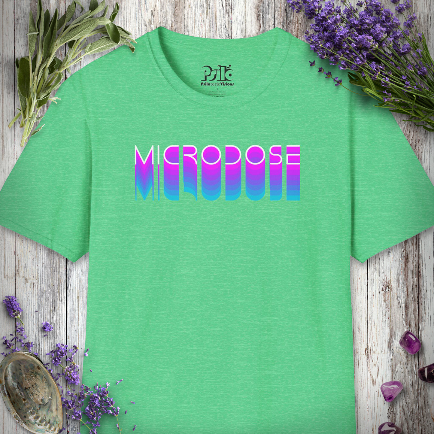 Microdose Text Effect T-SHIRT *