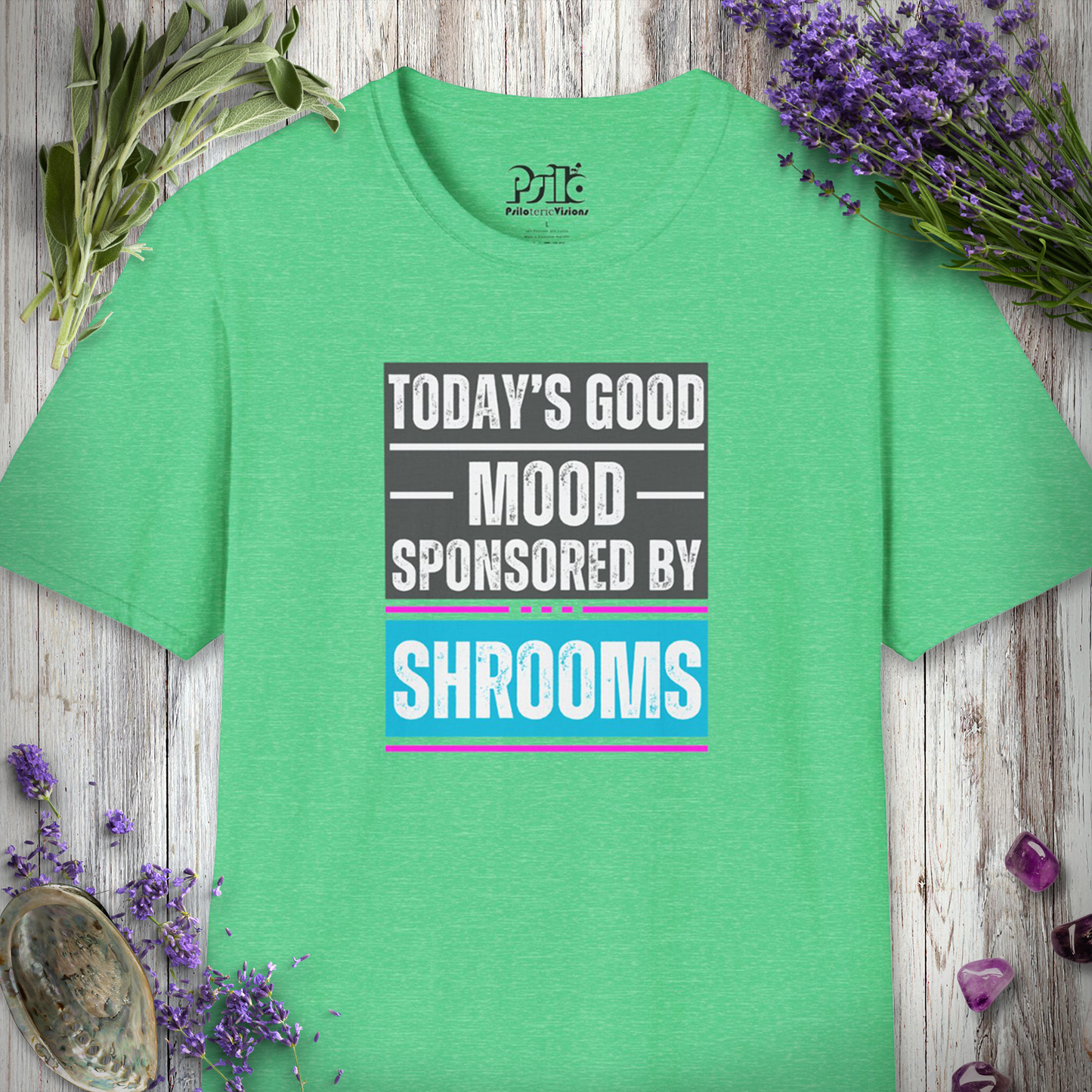 Sponsored By Shrooms T-SHIRT *