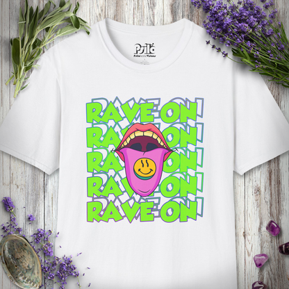 "Rave On Tongue" T-SHIRT