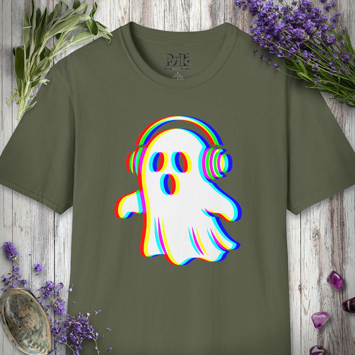 "Glitch Ghost" T-SHIRT