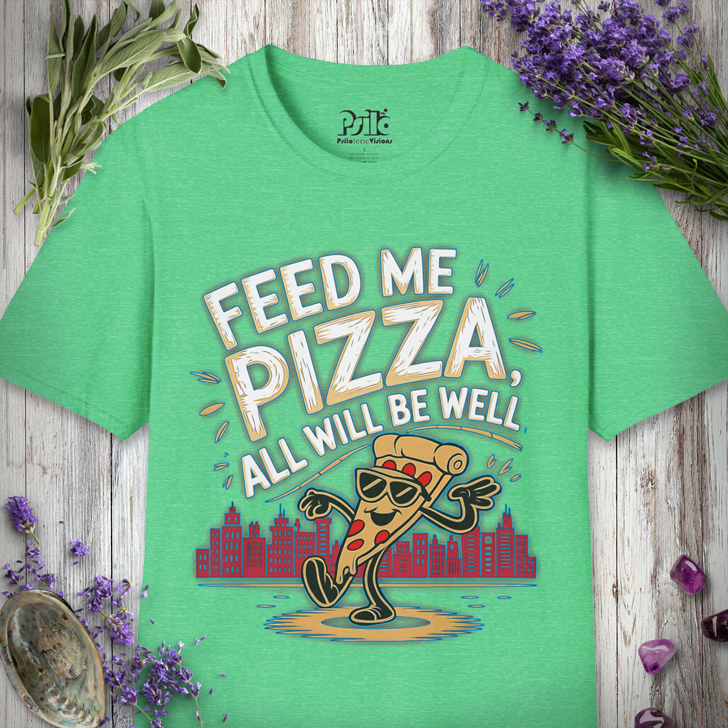 Feed Me Pizza T-SHIRT