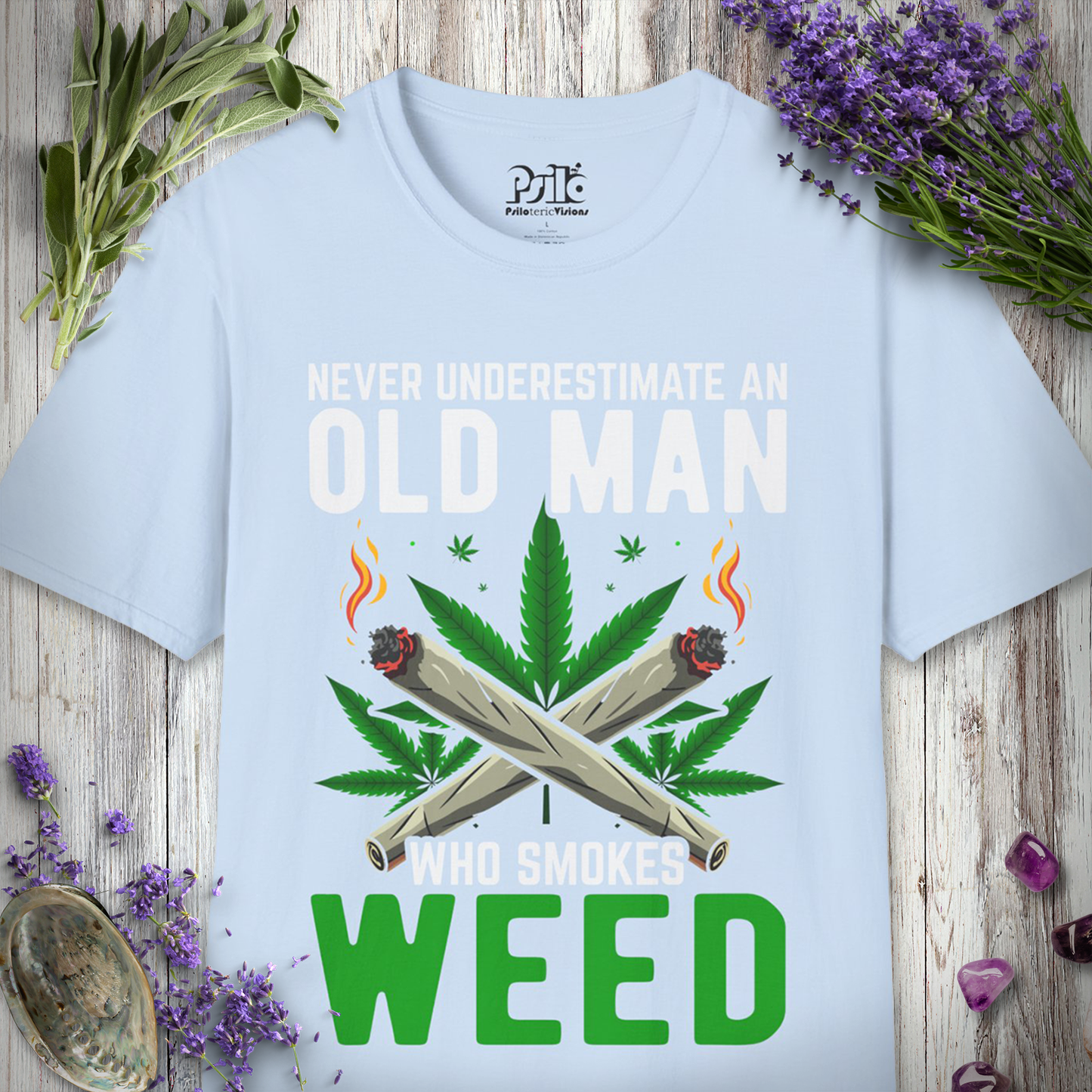 Old Man Weed T-SHIRT