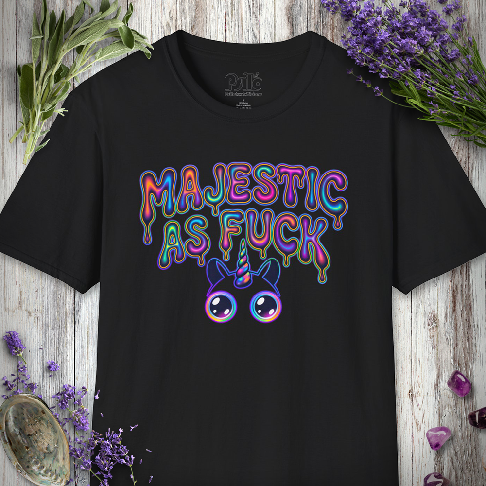 "Peeking Majestic As F***" T-SHIRT