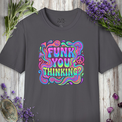 "Funk You Thinking (Pastel Neon)" T-SHIRT