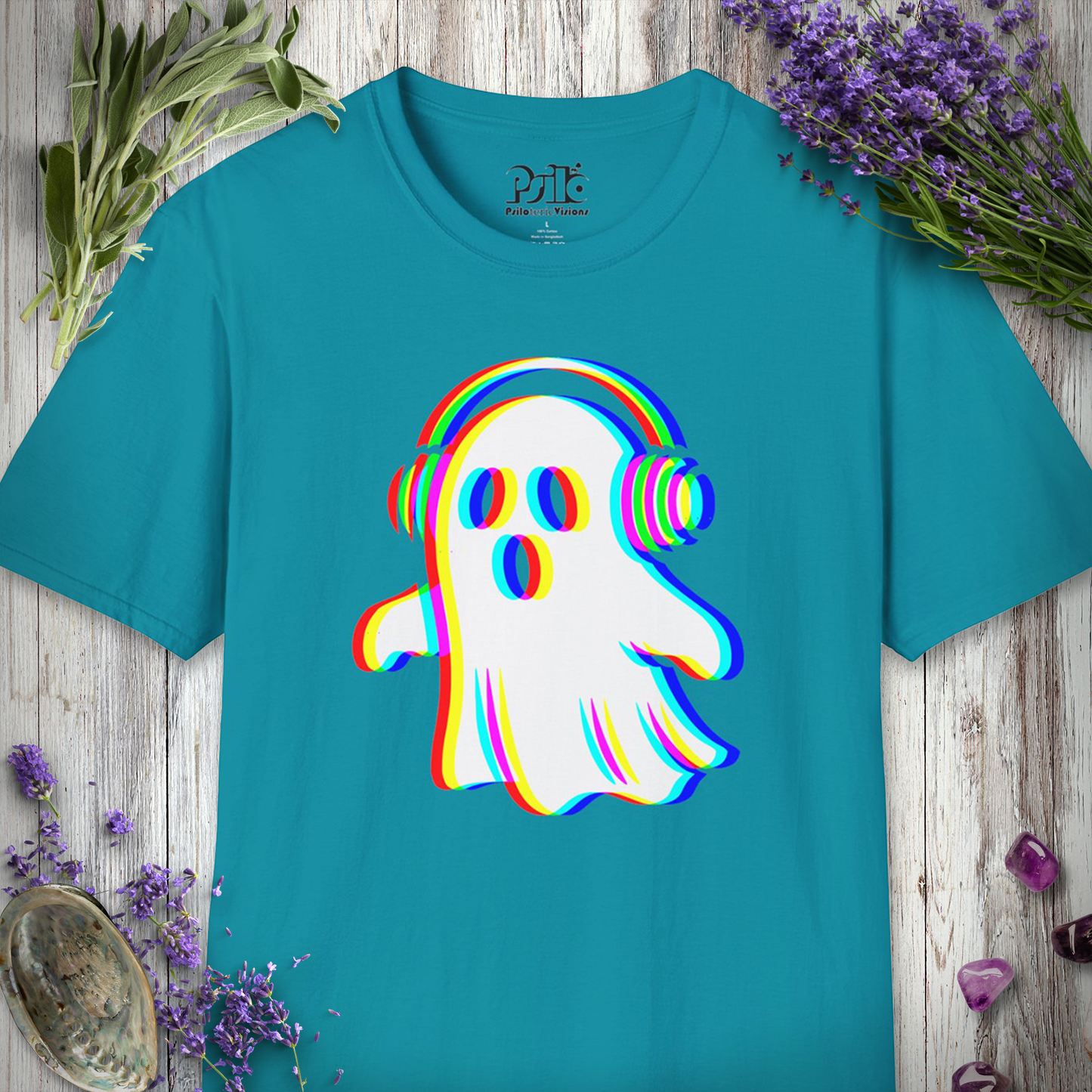 "Glitch Ghost" T-SHIRT