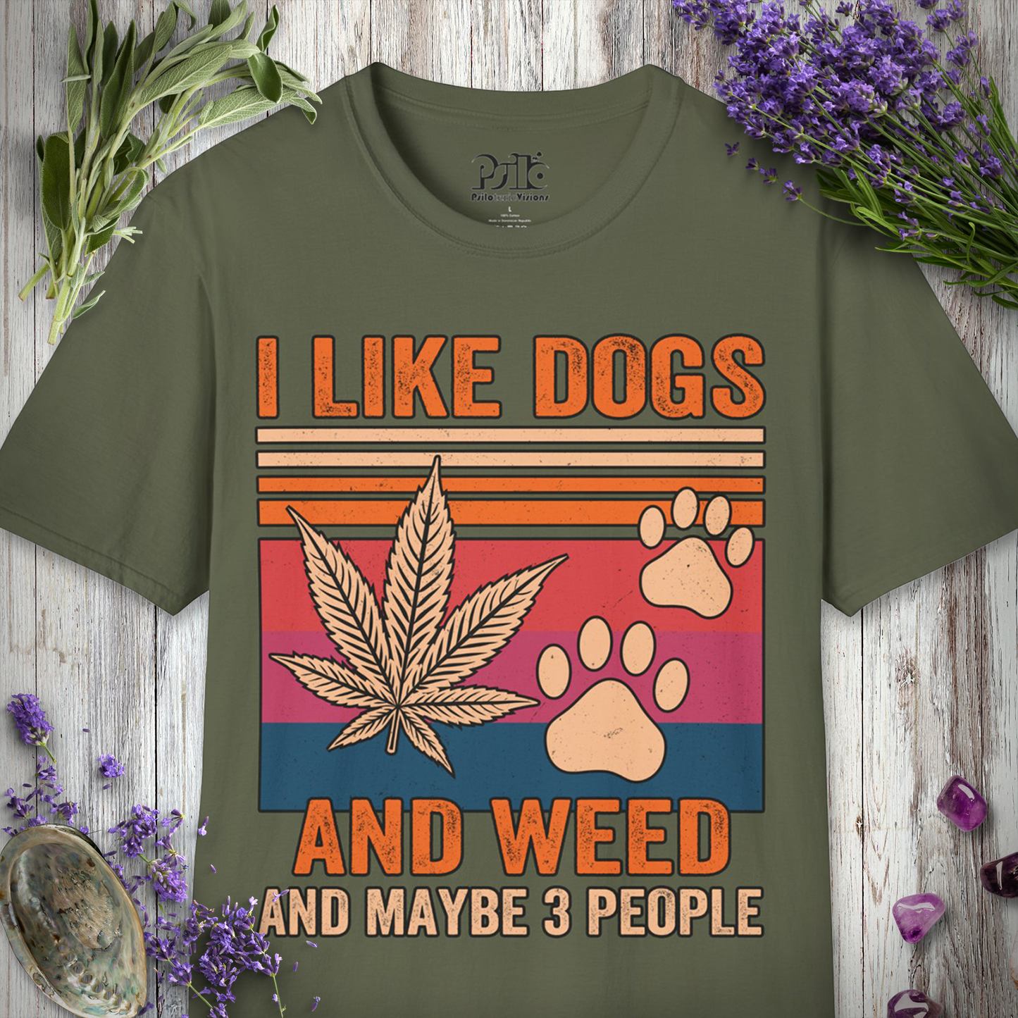 Dogs & Weed T-SHIRT