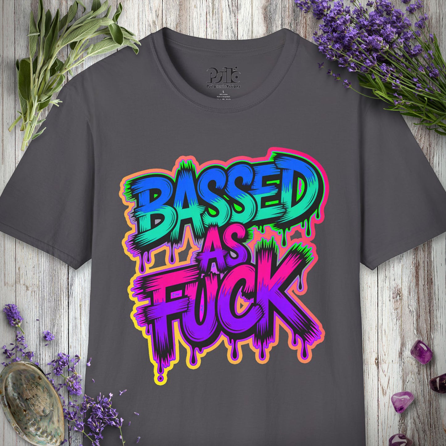 * "Bassed As F***" T-SHIRT