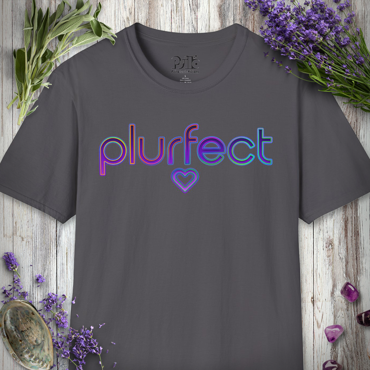 "Minimal Plurfect Heart" T-SHIRT