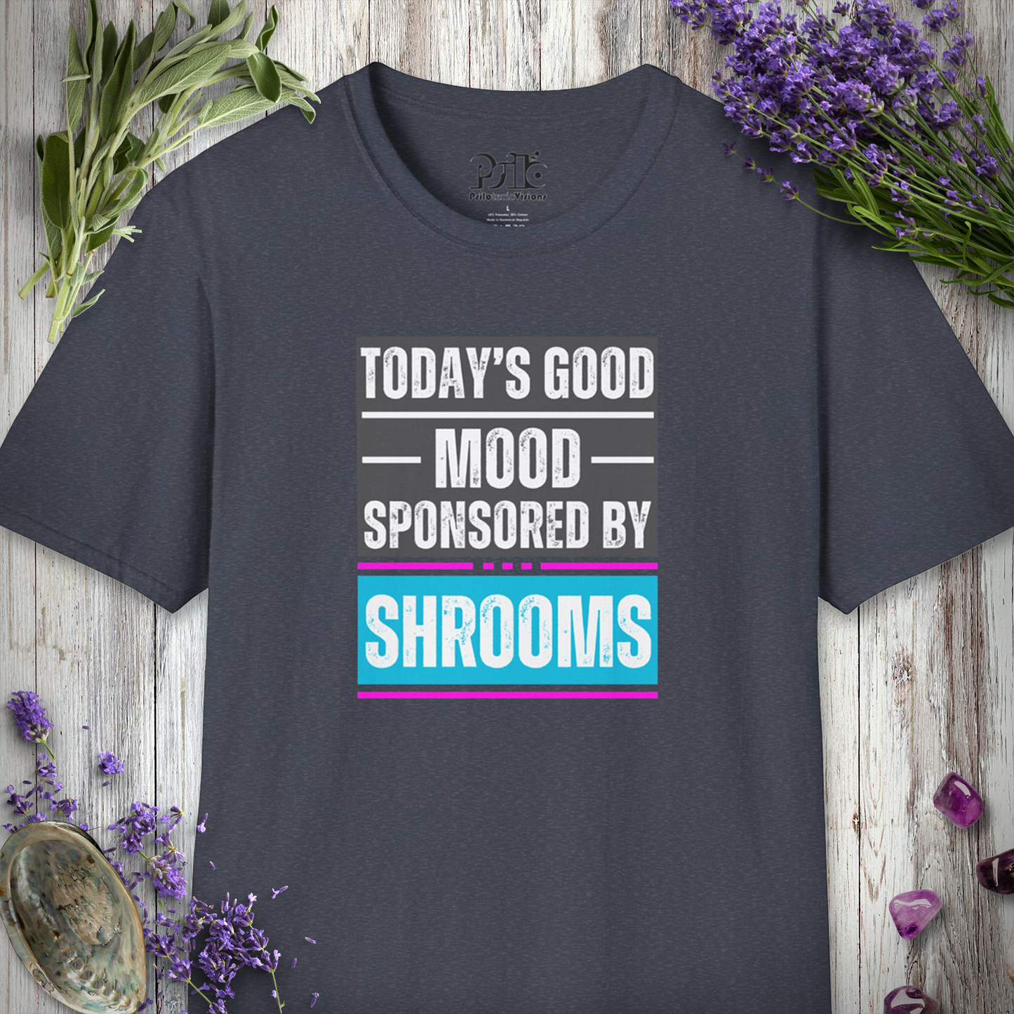 Sponsored By Shrooms T-SHIRT *