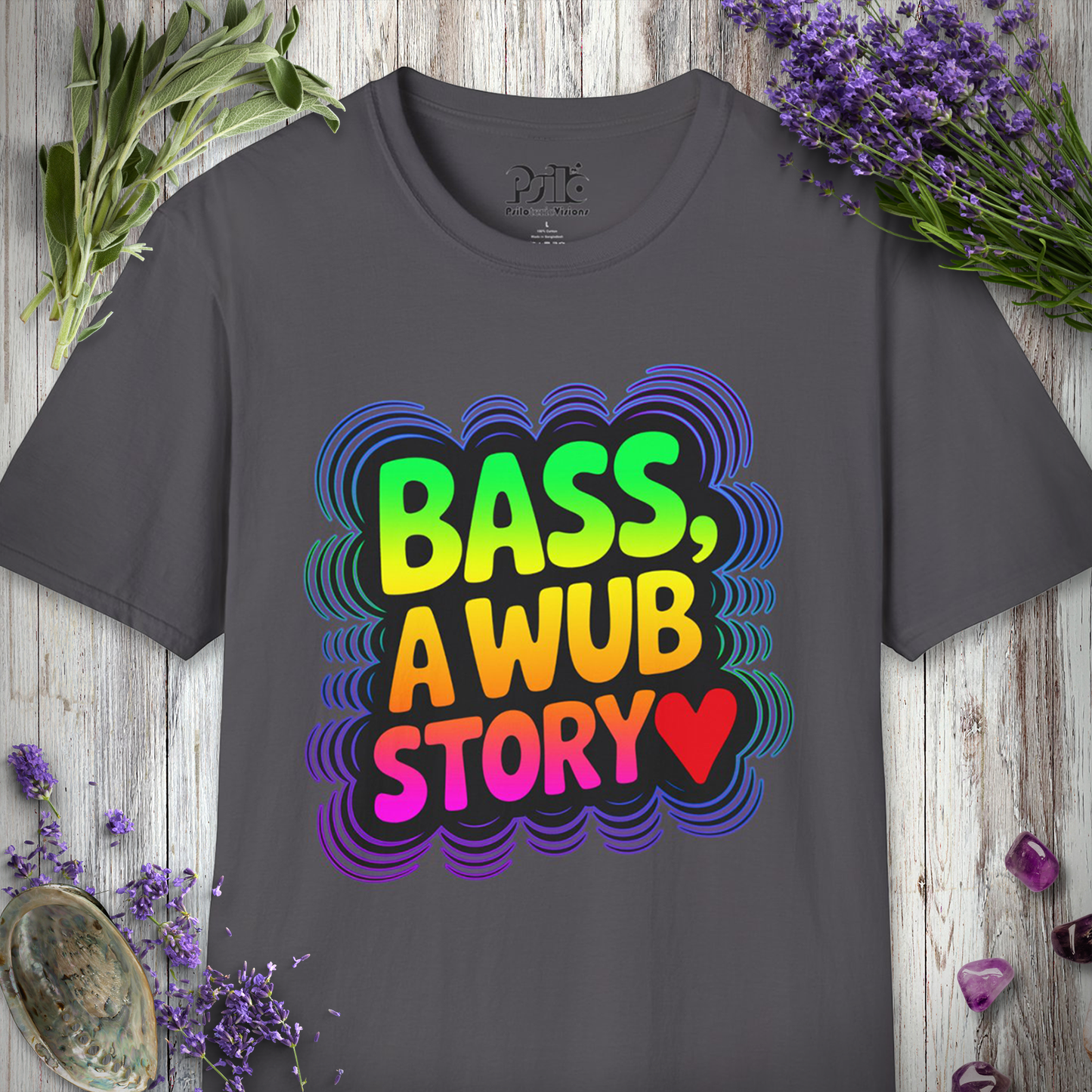 "A Wub Story (Typography)" T-SHIRT