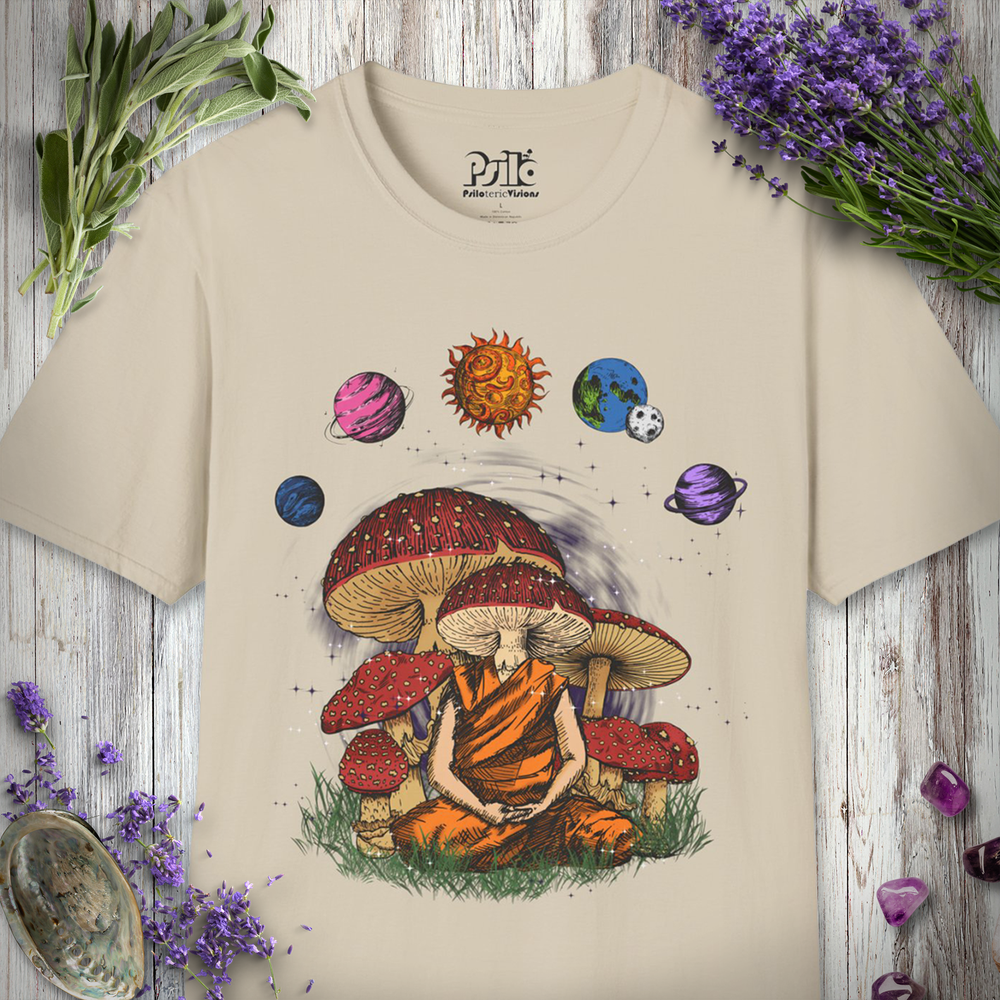 Buddhist Mushroom Head T-SHIRT