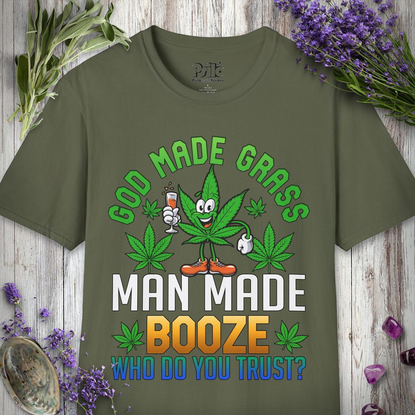 God Made Grass T-SHIRT