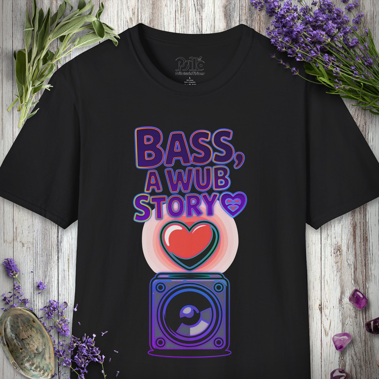 "A Wub Story (Sub Heart) V2" T-SHIRT