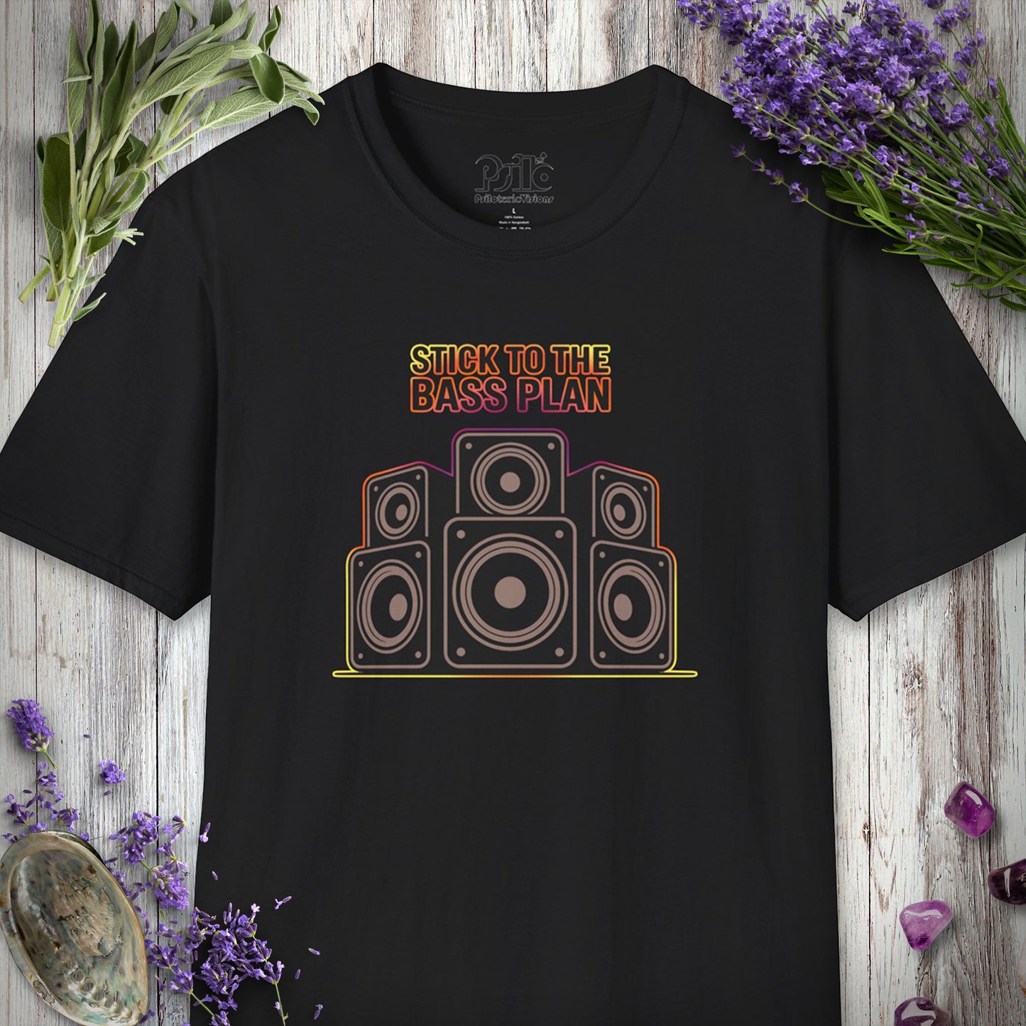 "Stick to the Bass Plan" T-SHIRT