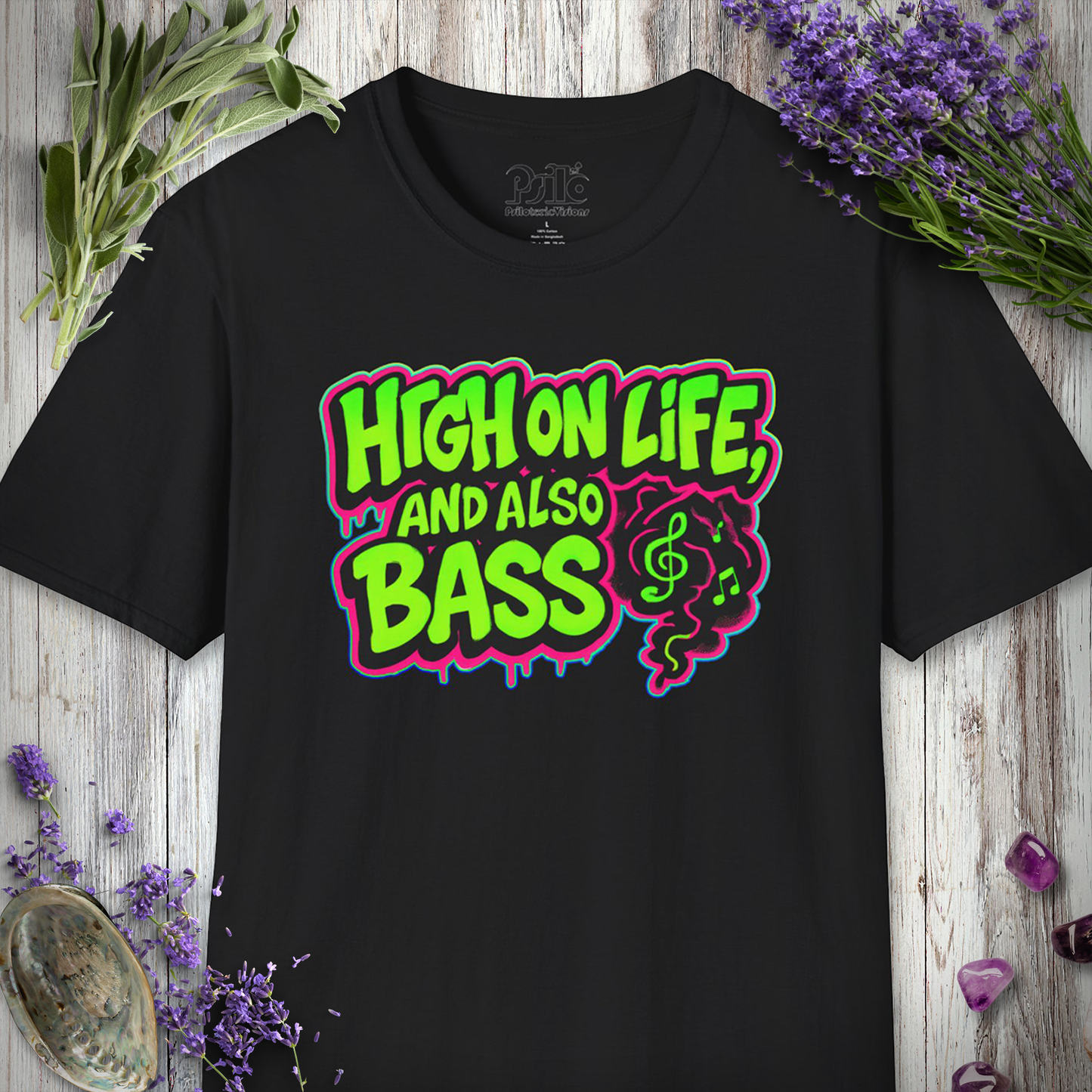 "High On Bass" T-SHIRT