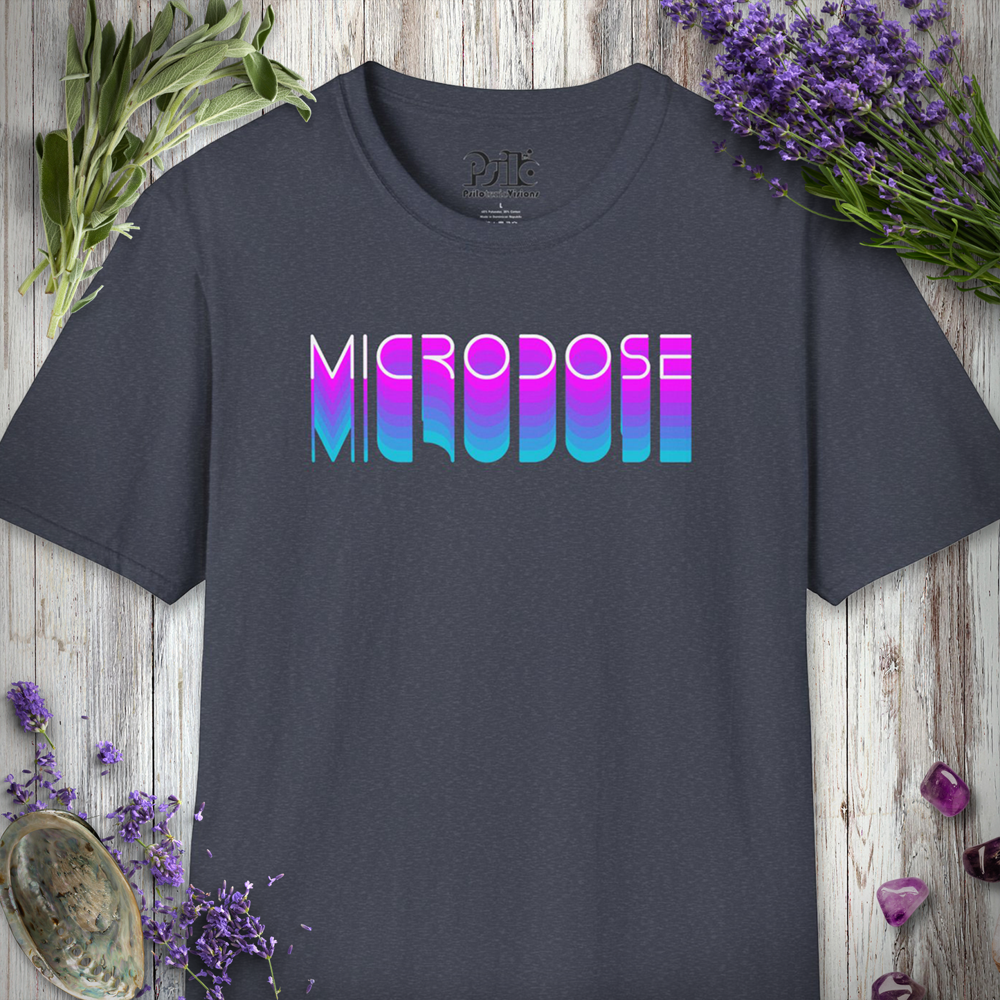 Microdose Text Effect T-SHIRT *