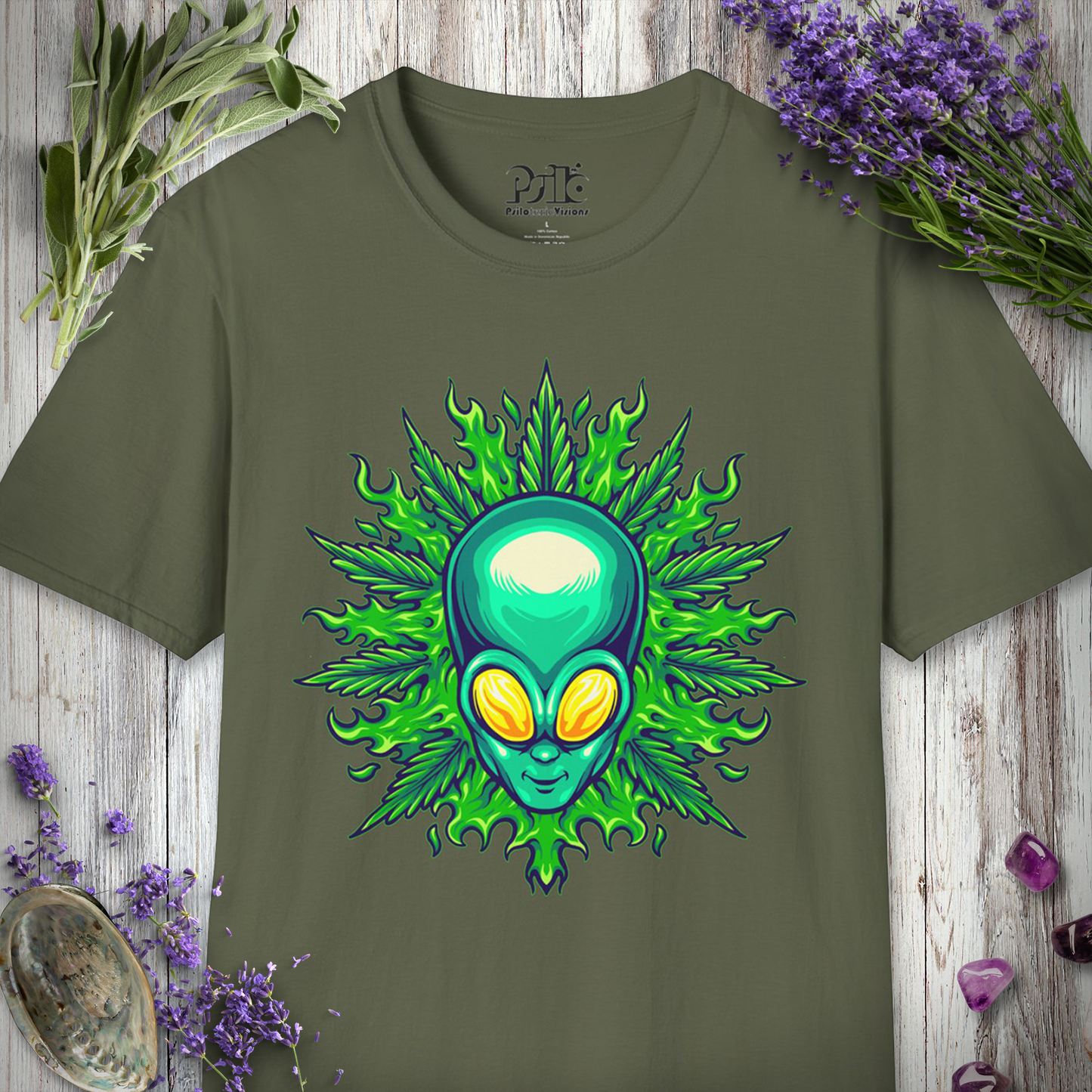 Alien Leaf T-SHIRT