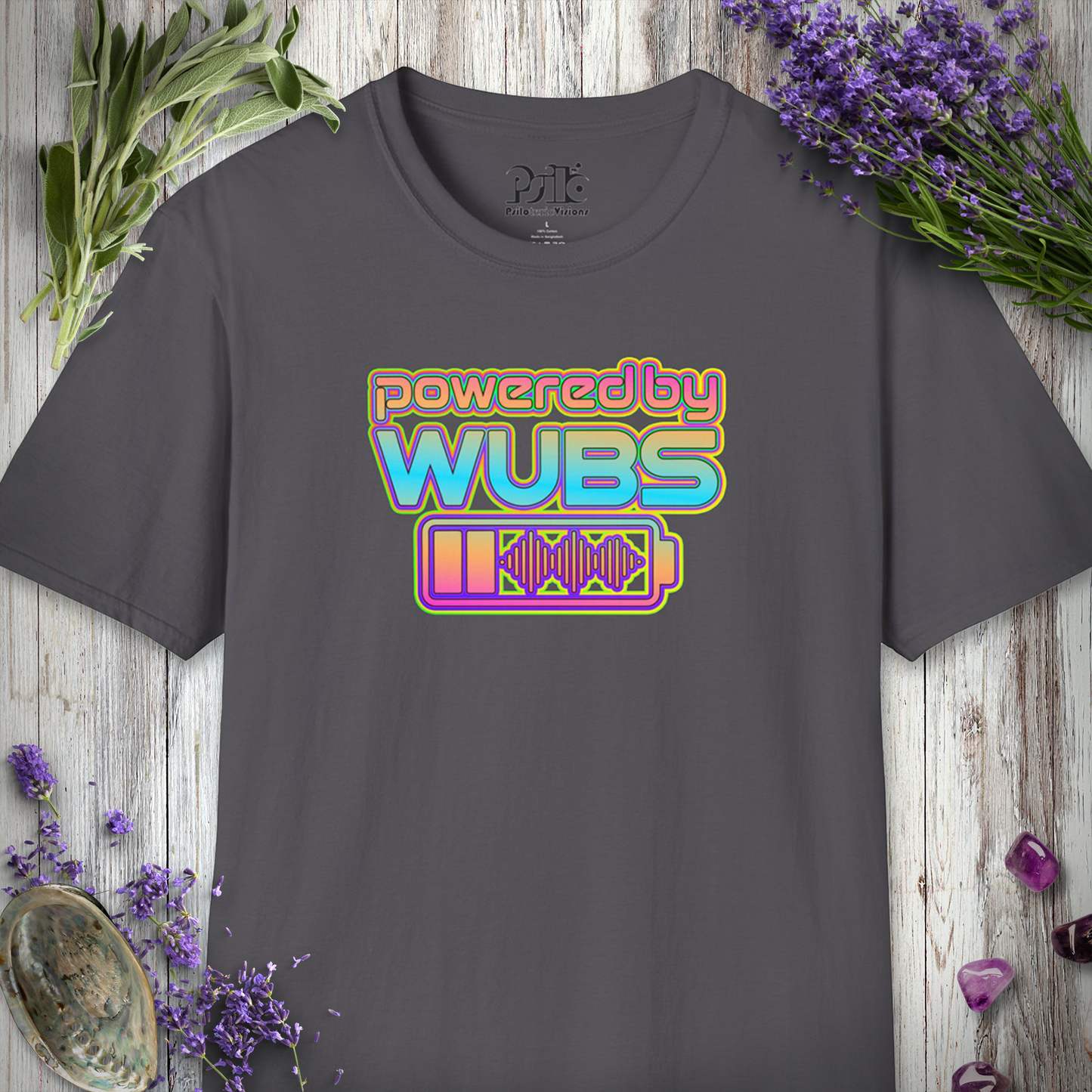 "Powered By Wubs" T-SHIRT