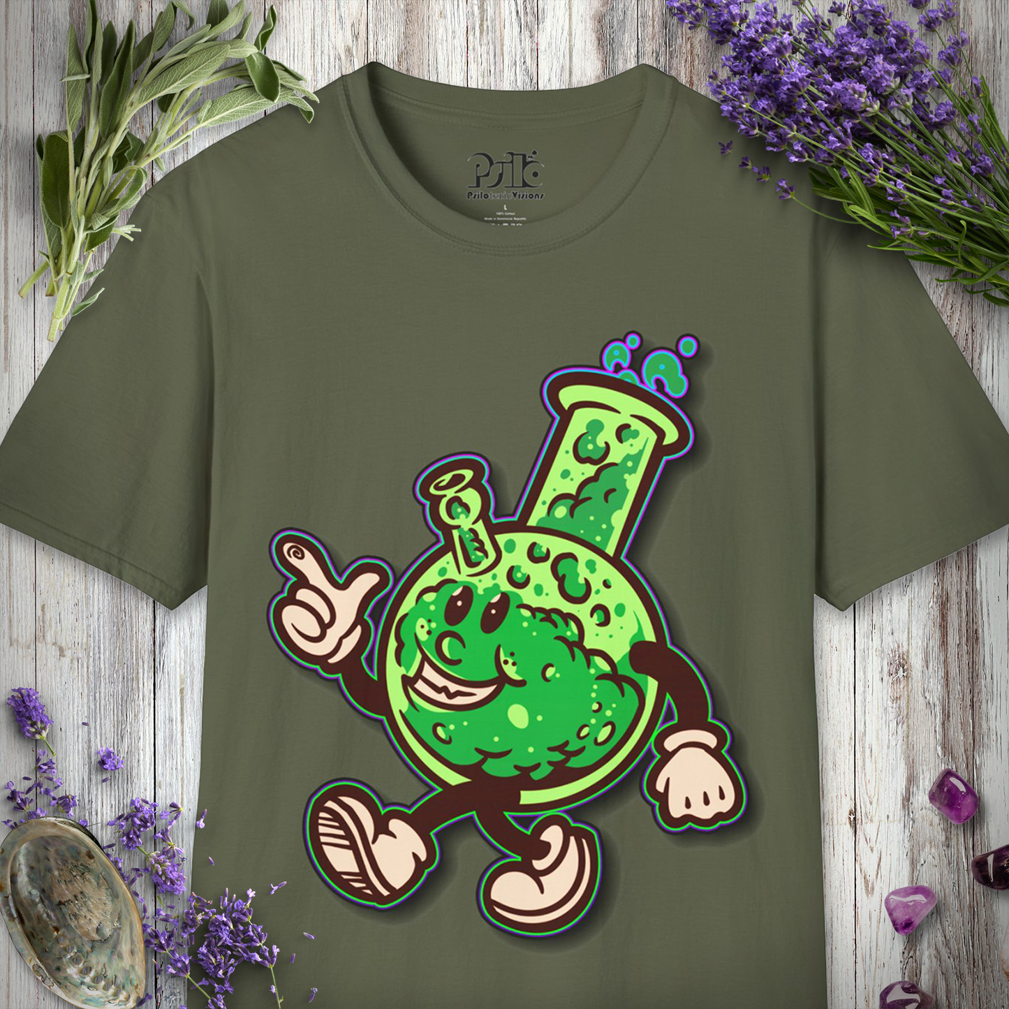 Cartoon Bong T-SHIRT