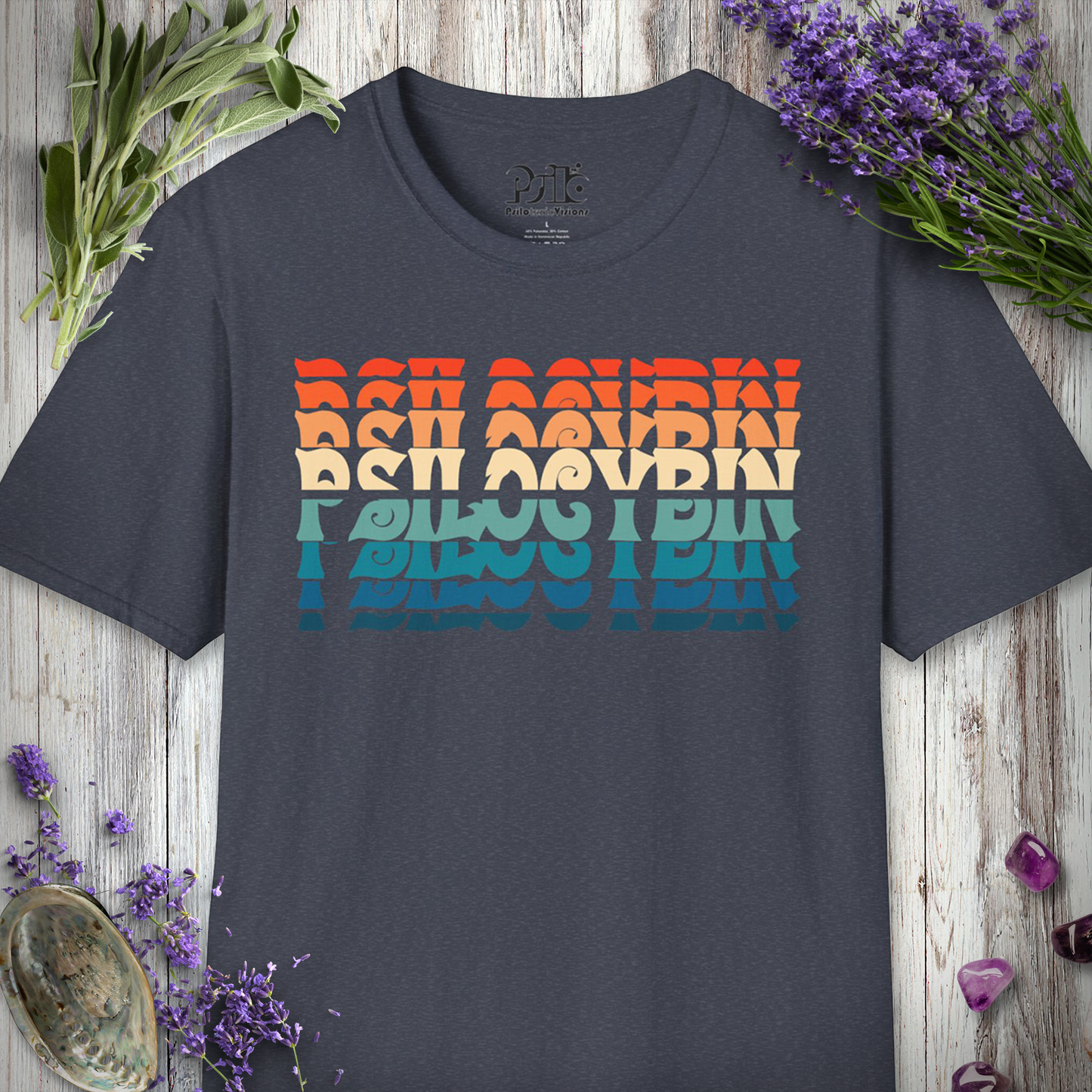 Psilocybin Text Effect T-SHIRT