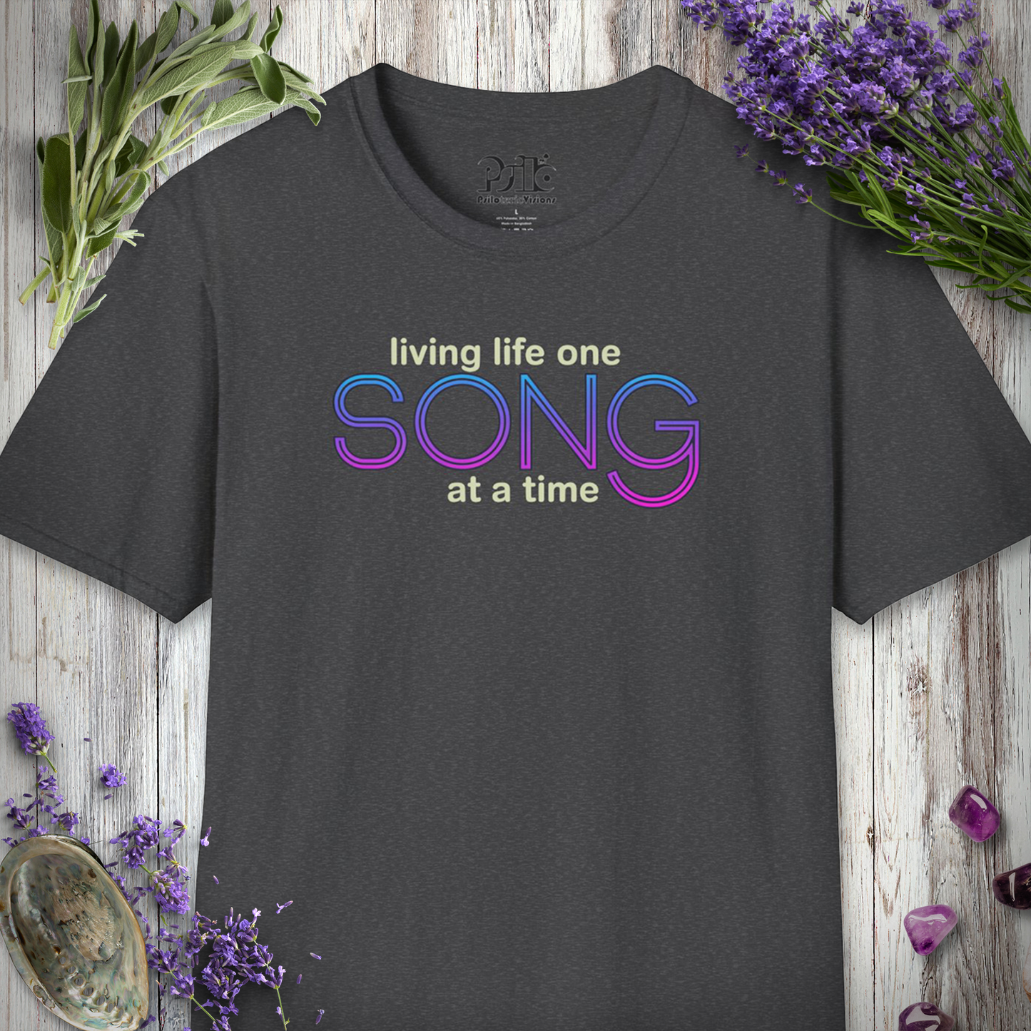 "Living One Song At A Time" T-SHIRT