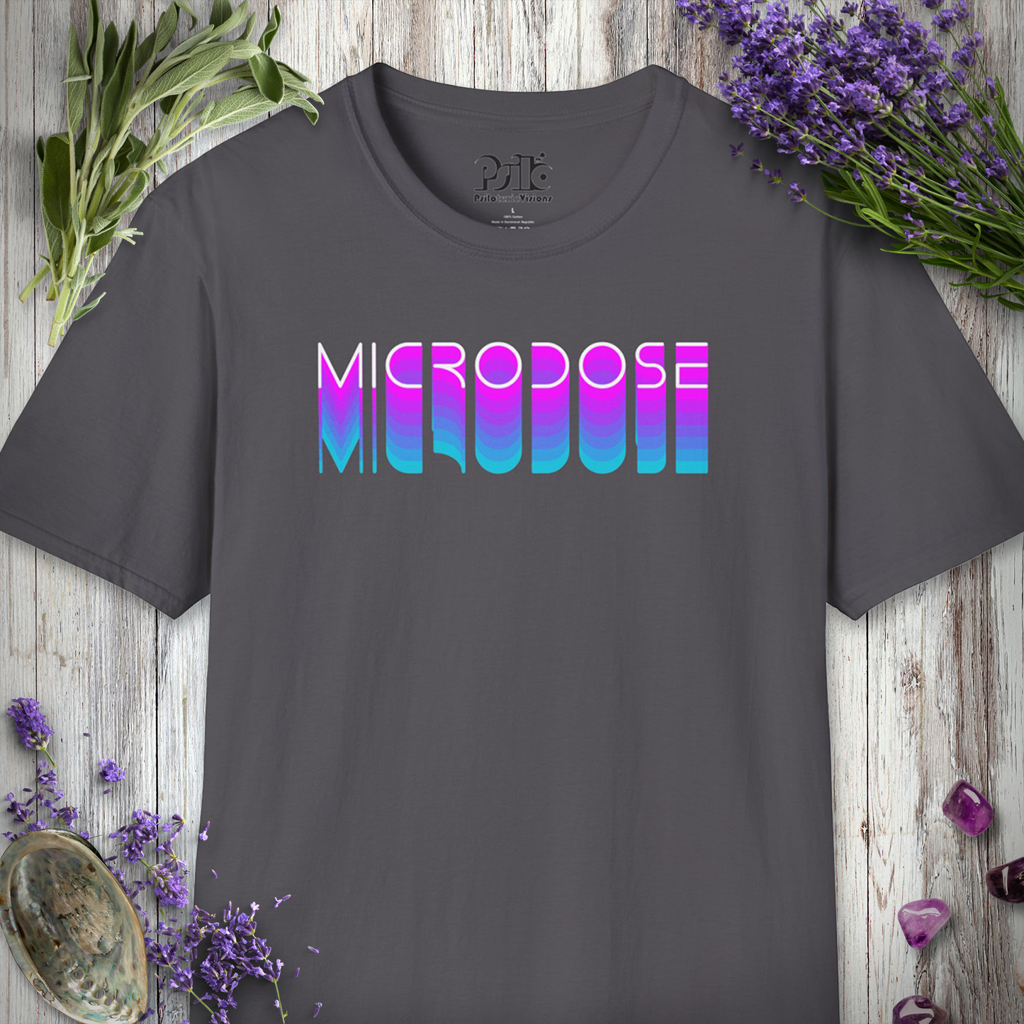 Microdose Text Effect T-SHIRT *