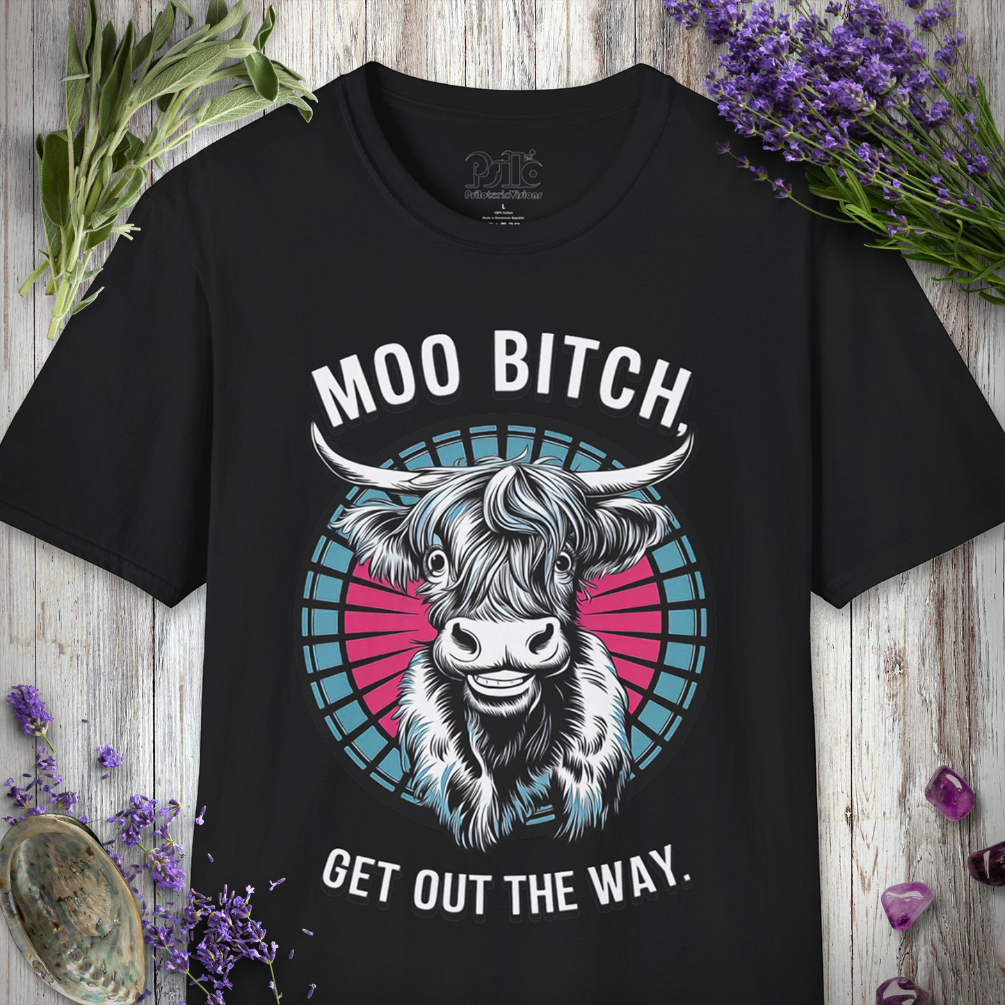 * Moo Bitch T-SHIRT