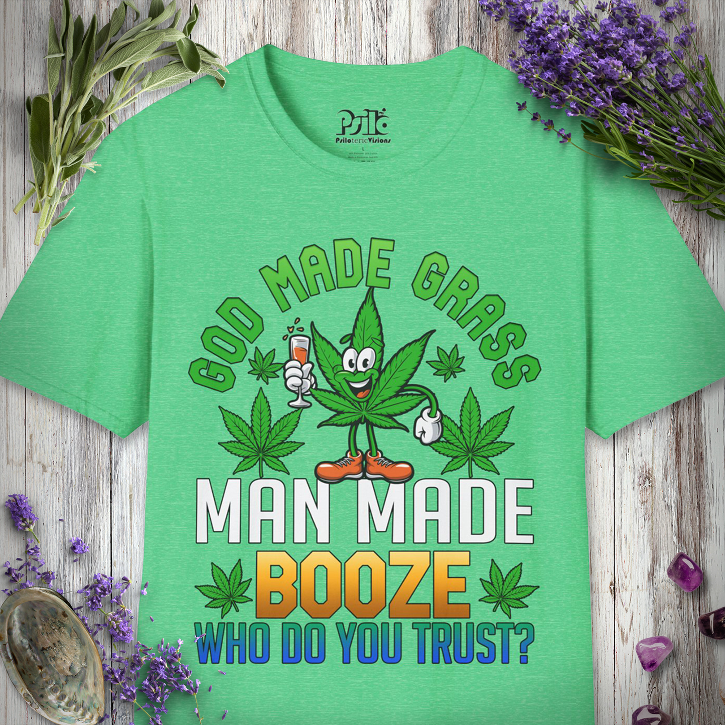 God Made Grass T-SHIRT